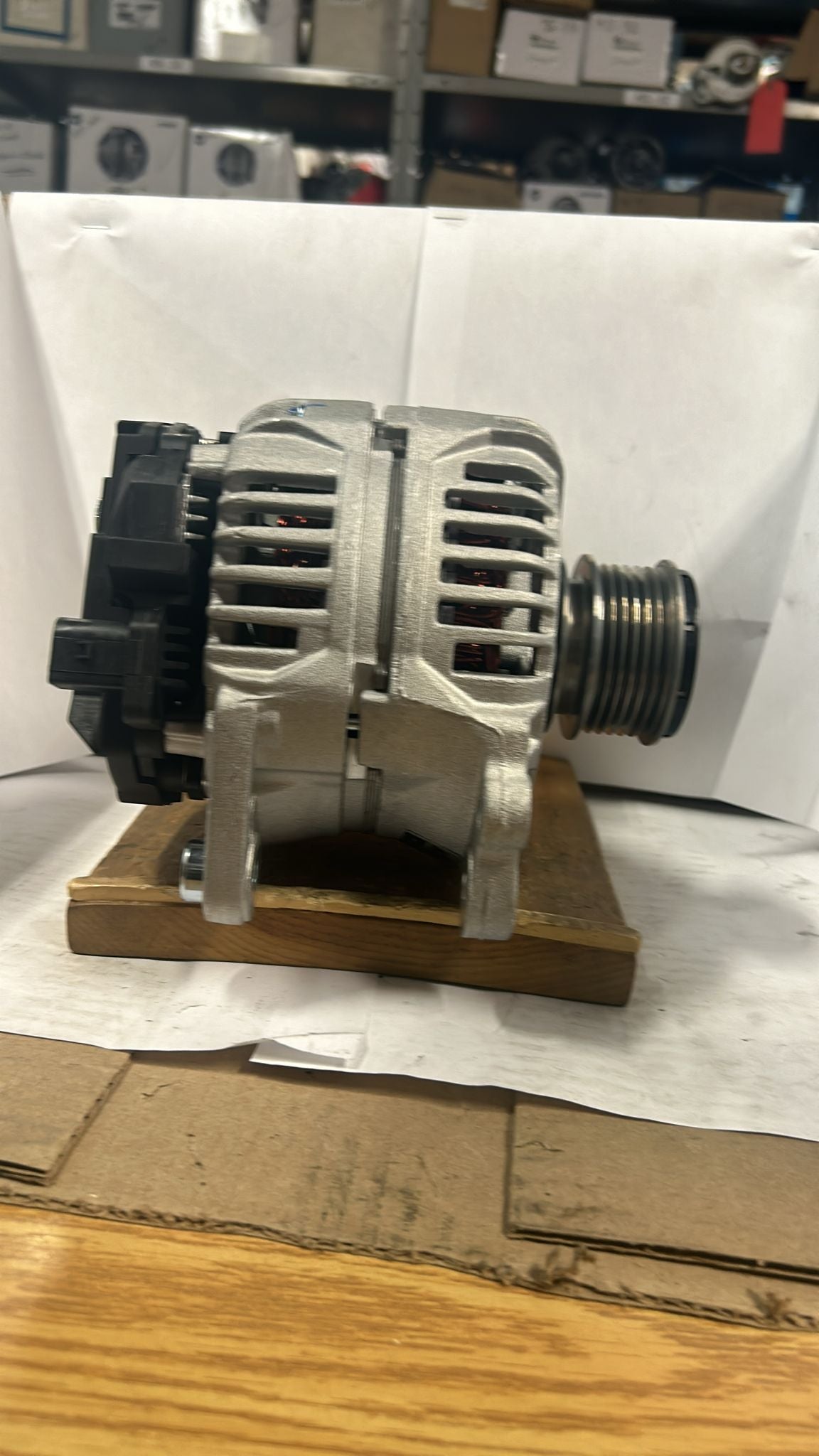 ALTERNATOR VW W/CLUTCH PULLEY KA-13851